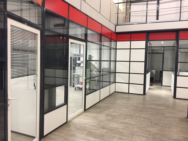 Aménagement et cloison de bureau